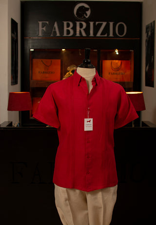 CAMISA ALFORZADA MANGA CORTA